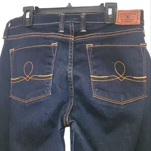 Lucky Brand Sofa SKINNY Women's Dark Blue Jeans SIZE 4
